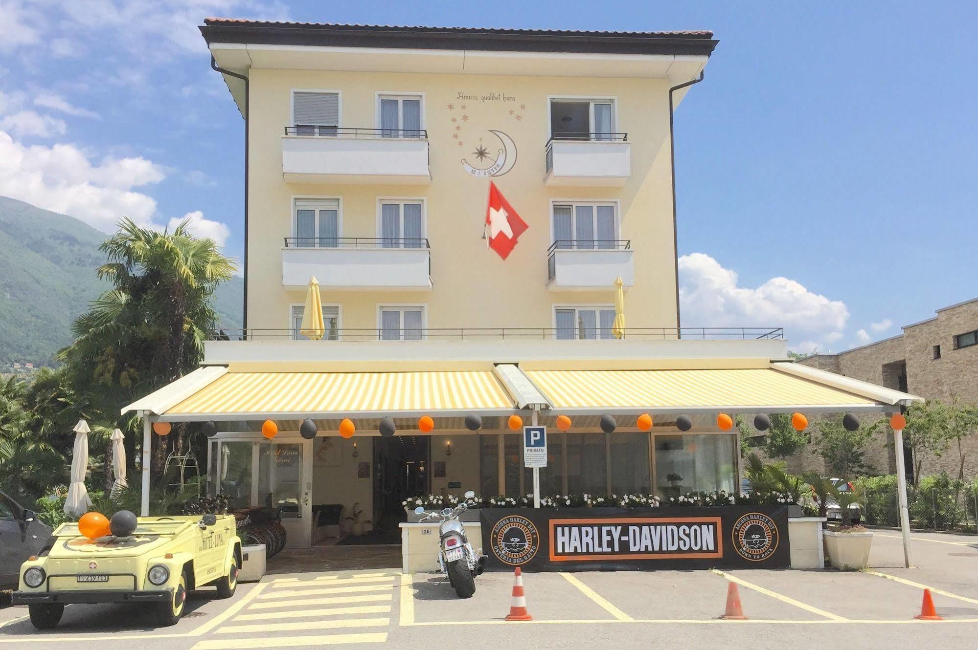 Hotel Luna Garni Аскона Екстериор снимка